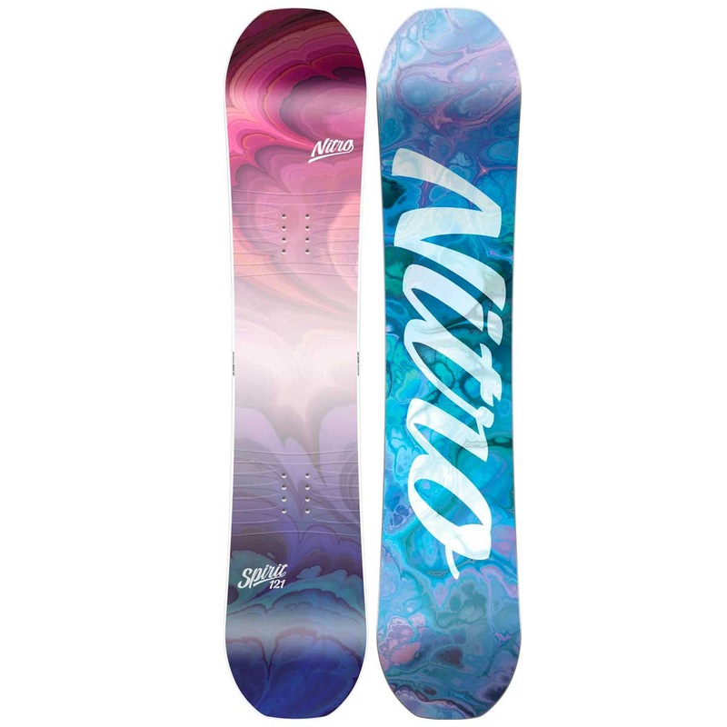 Nitro Spirit Youth Snowboard & Nitro Charger/Mini Bindings 2023 121