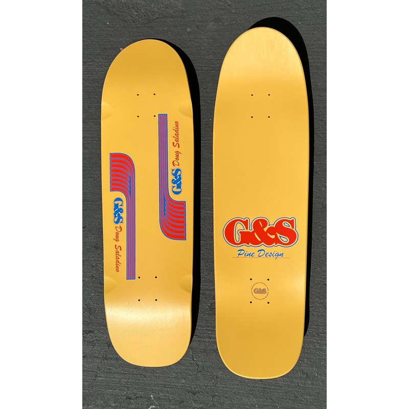 Sale – G&S Doug PineApple Saladino PineDesign NOW’ Skateboard Deck – YELLOW