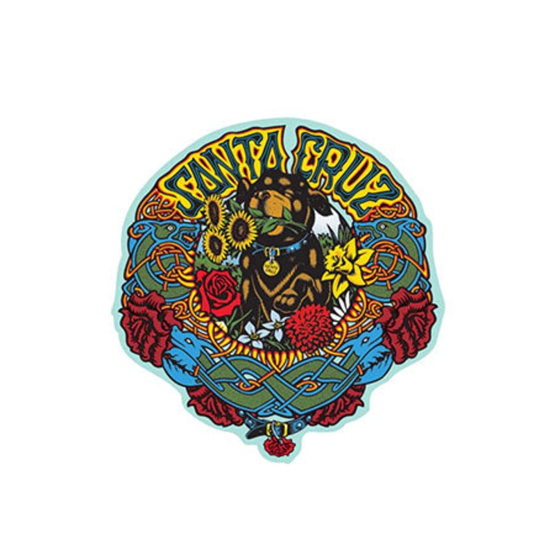 Santa Cruz Dressen Mash Up Sticker Multi 5″