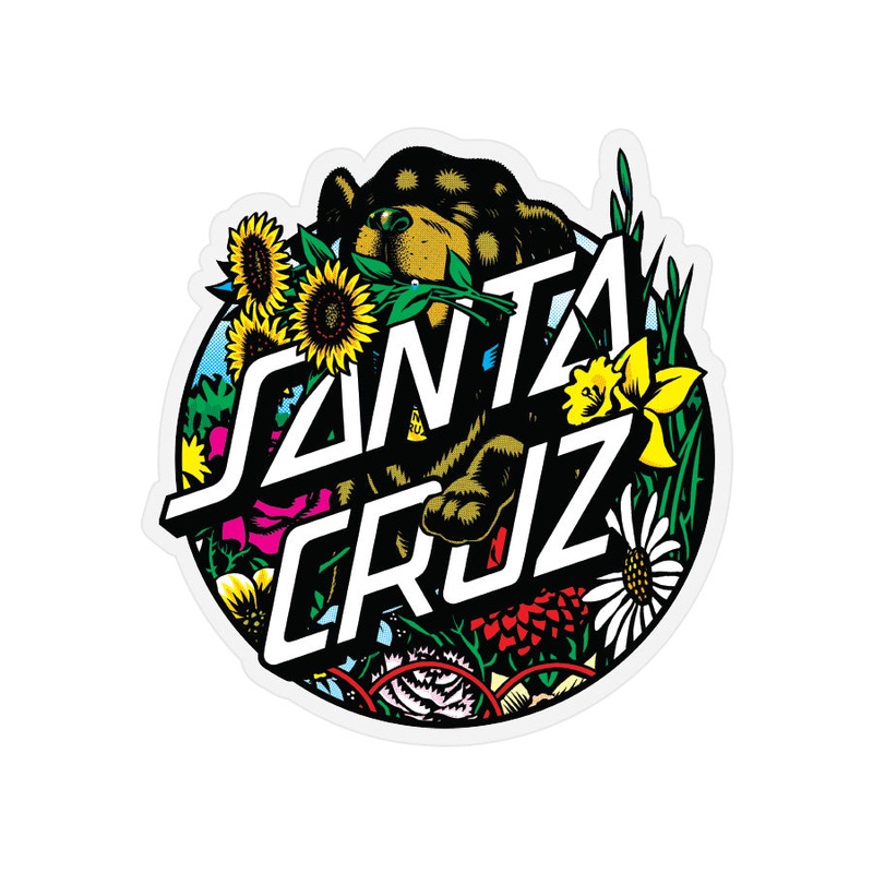 Santa Cruz Eric Dressen Pup 4″ Sticker