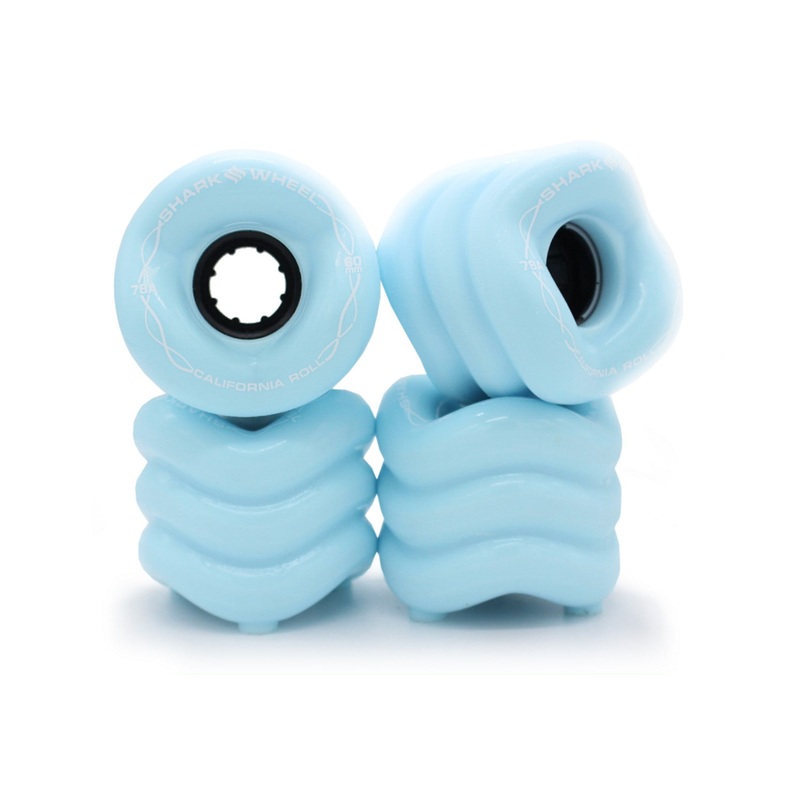Shark Wheel 60mm, 78a Ice Blue California Roll