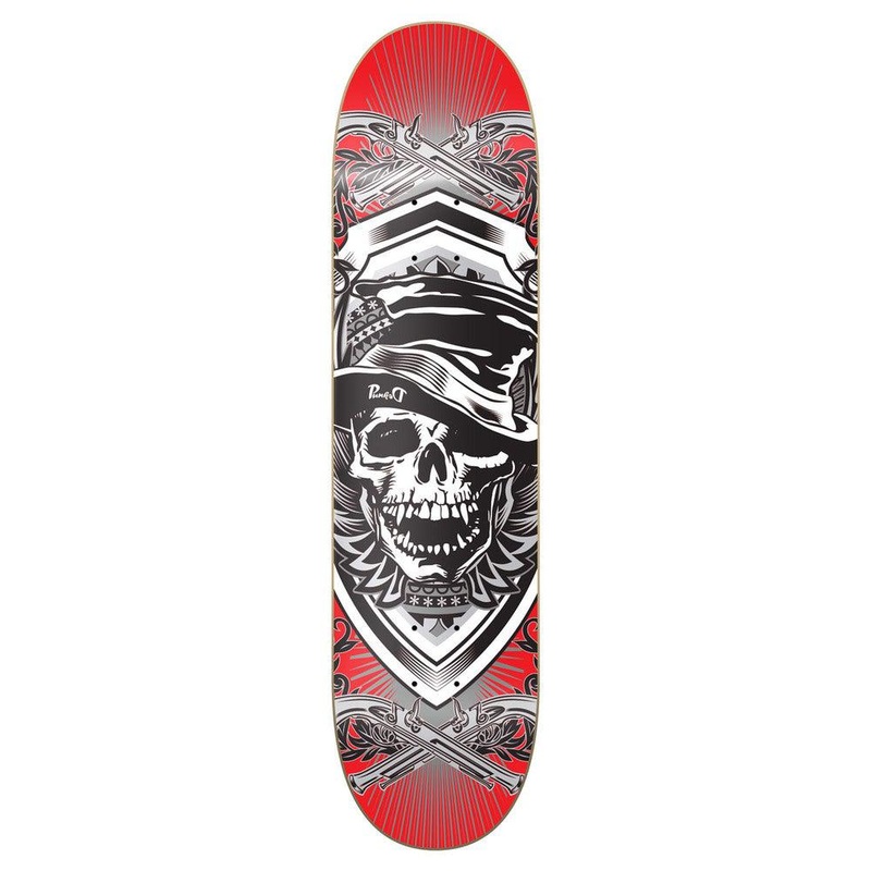 Yocaher Graphic Skateboard Deck – Skull Hat 7.5″