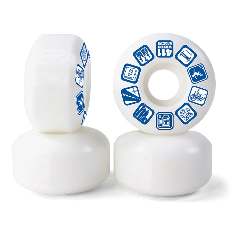 411VM 80A Filmer Wheels White 58mm