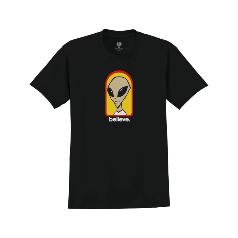 Alien Workshop Believe T-Shirt Black Small