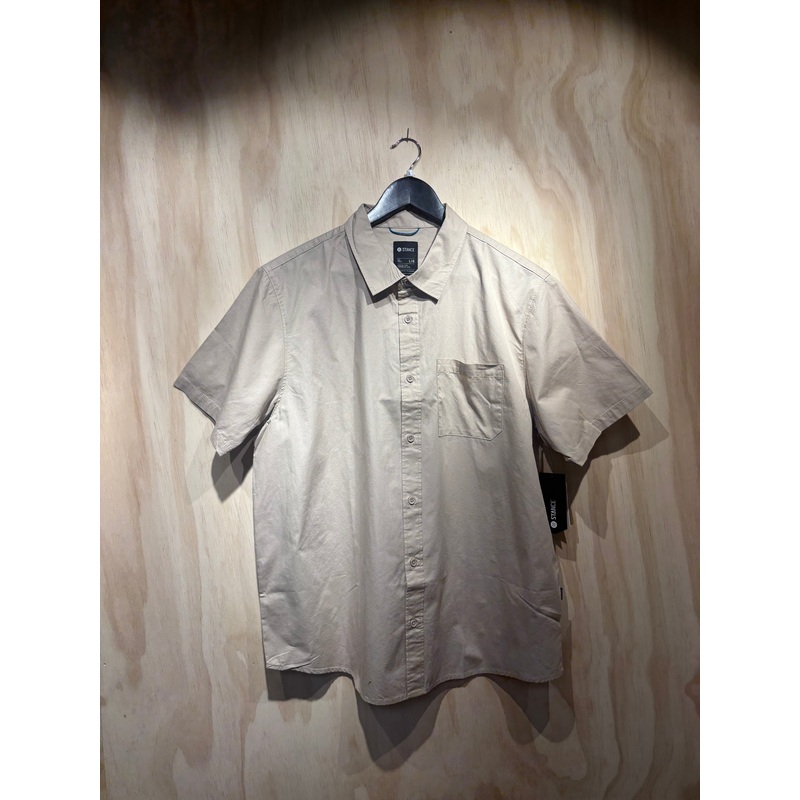 BALES SS BUTTON UP – STRINGGREY M
