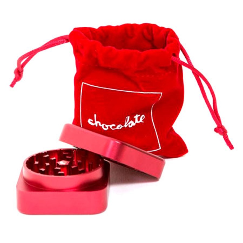 Chocolate Red Square Grinder Red One size fits all