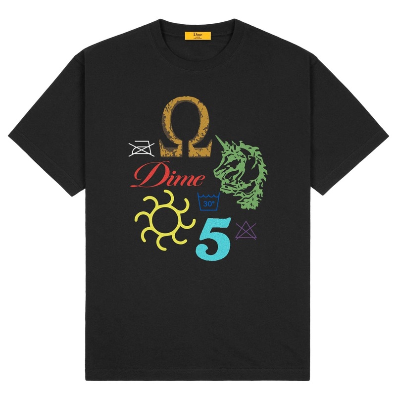 Dime Codex Tee Black M