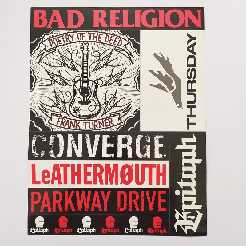 Epitaph Records Sticker Sheet