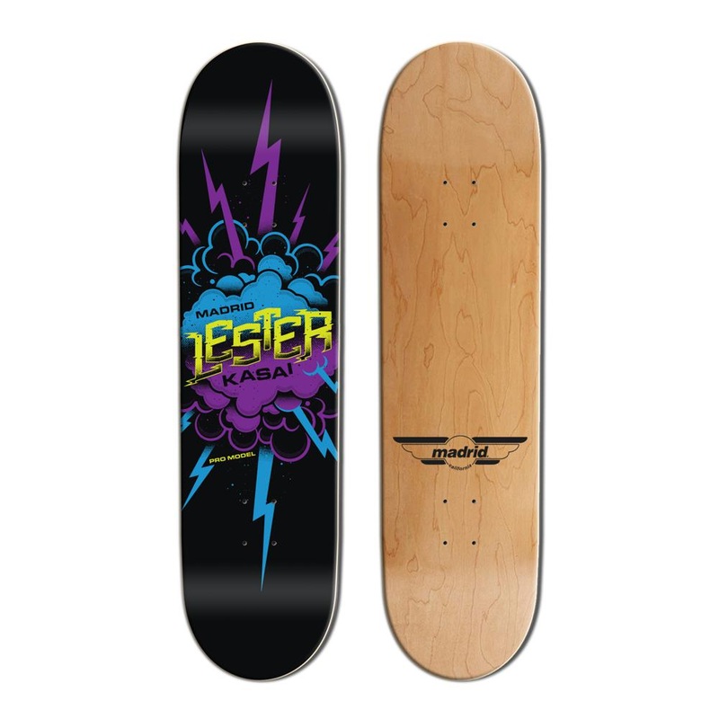 Madrid Lester Kasai 2023 8.25″ / 8.5″ / 8.6″ Pro Model Skateboard