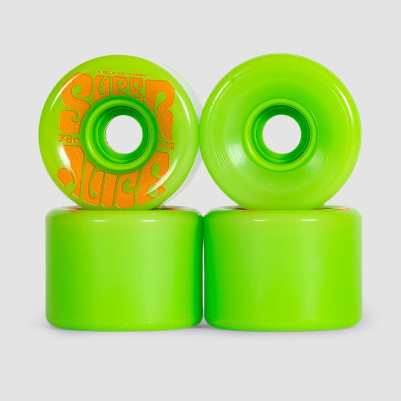 Mini Super Juice Green 78a OJ Skateboard Wheels 55mm