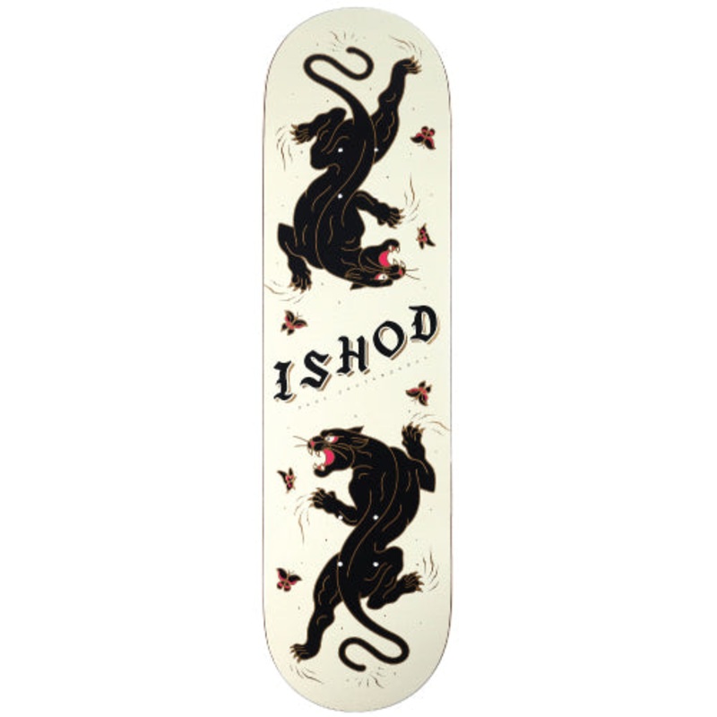 Real Ishod Cat Scratch Twin Tail Skateboard Deck 8.75″ 8.75″