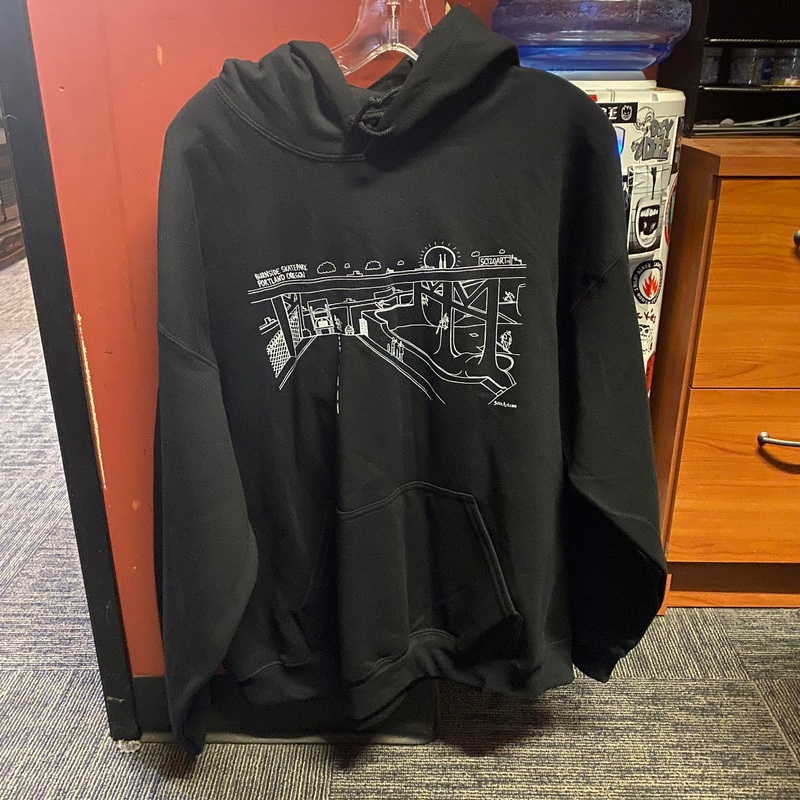 Scizo Art “Burnside Drawing” Hoodie Small