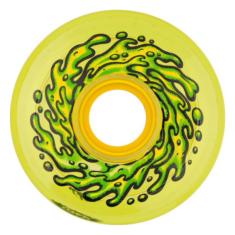 Slime Balls OG Slime Trans Yellow 78a Wheels 66mm 66mm