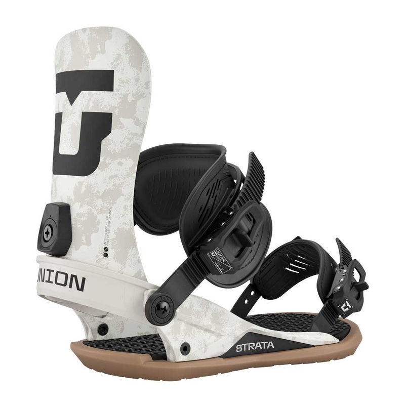 Union Men’s Strata Snowboard Bindings – 2026 Small Black