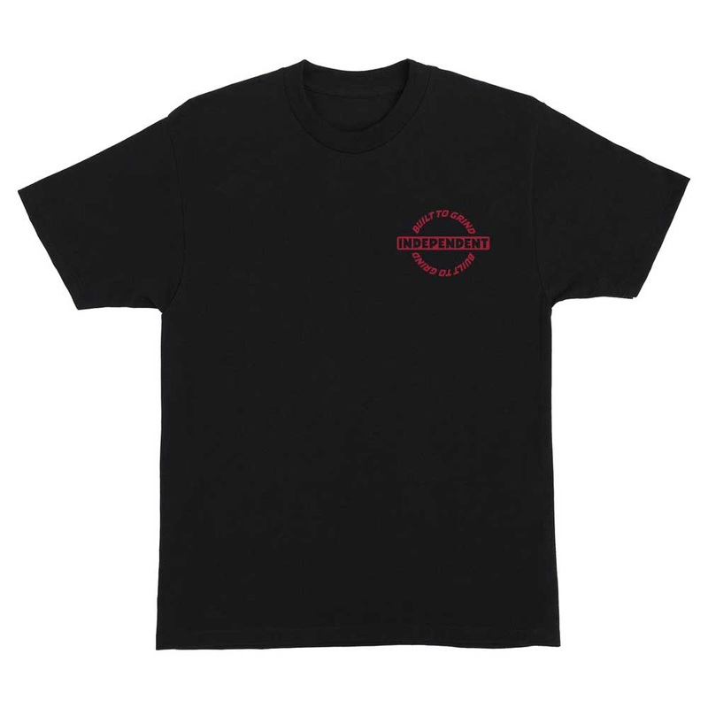 44156275 Bar-ier Heavyweight Tee Black Mens Independent MD