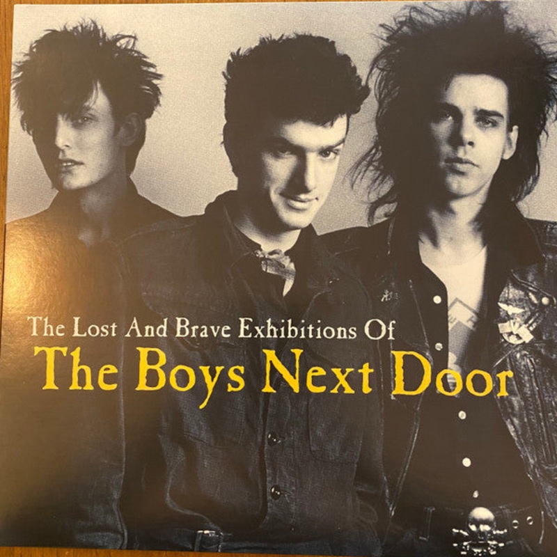 Boys Next Door, The  The Lost & Brave Exhibitions Of…1977-1979 Red Marble Color Vinyl LP Record *Unofficial Release*