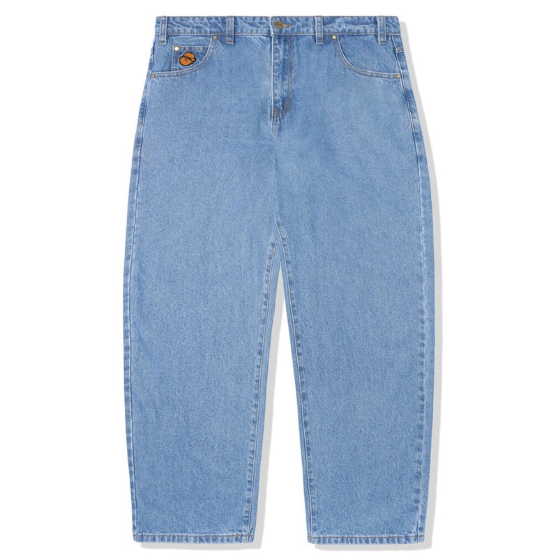Butter Goods Santosuosso Denim Pants Washed Black/ Orange 28