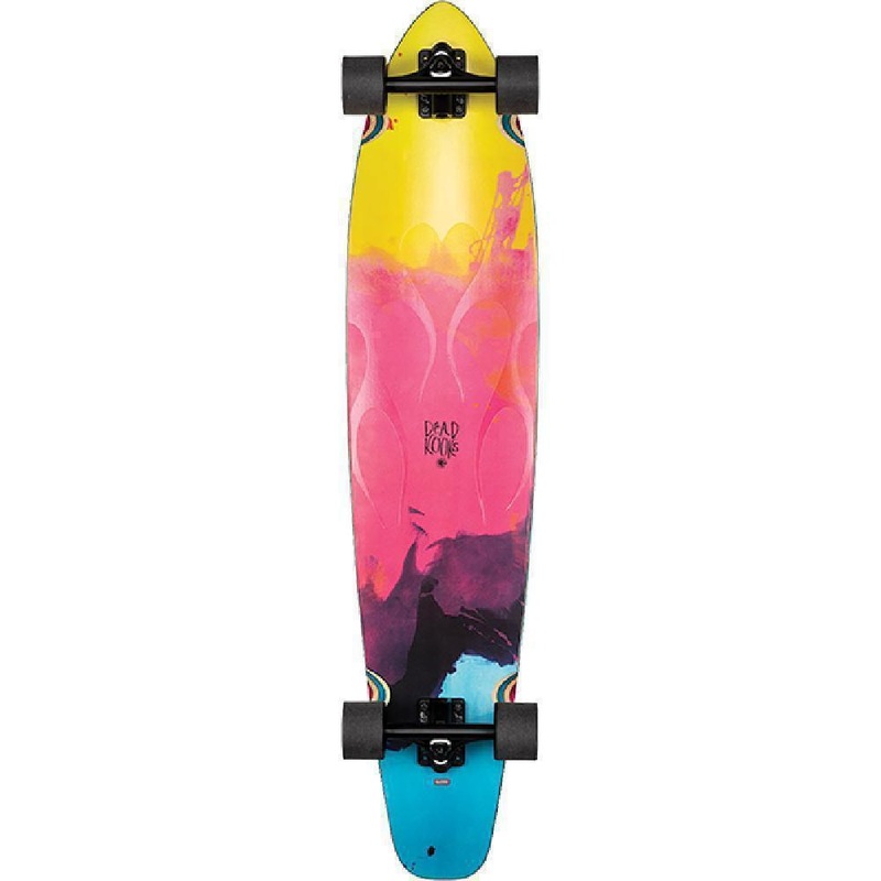 Globe Byron Bay Dead Kooks Flame 43″ Kicktail Longboard Complete