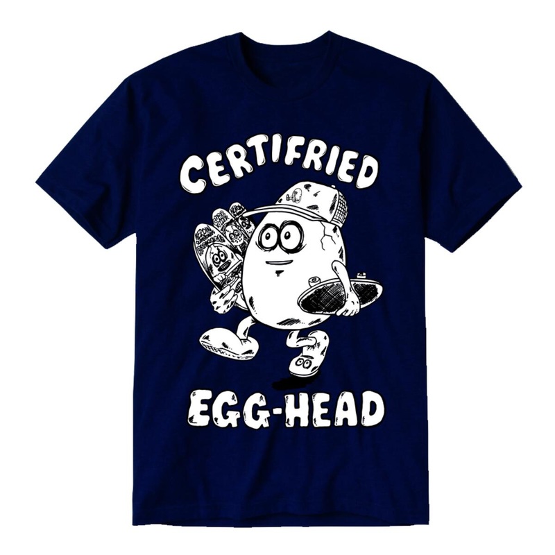 Heroin Certified Egg Head T-Shirt Small
