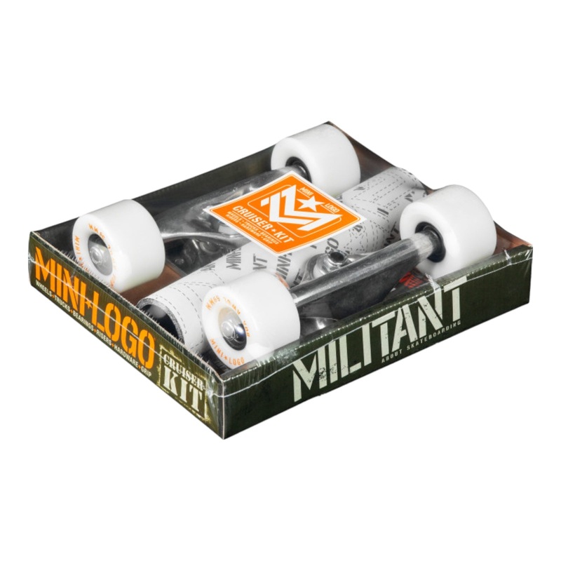 Mini Logo Cruiser Kit 59MM x 80A White 8.38 8.38