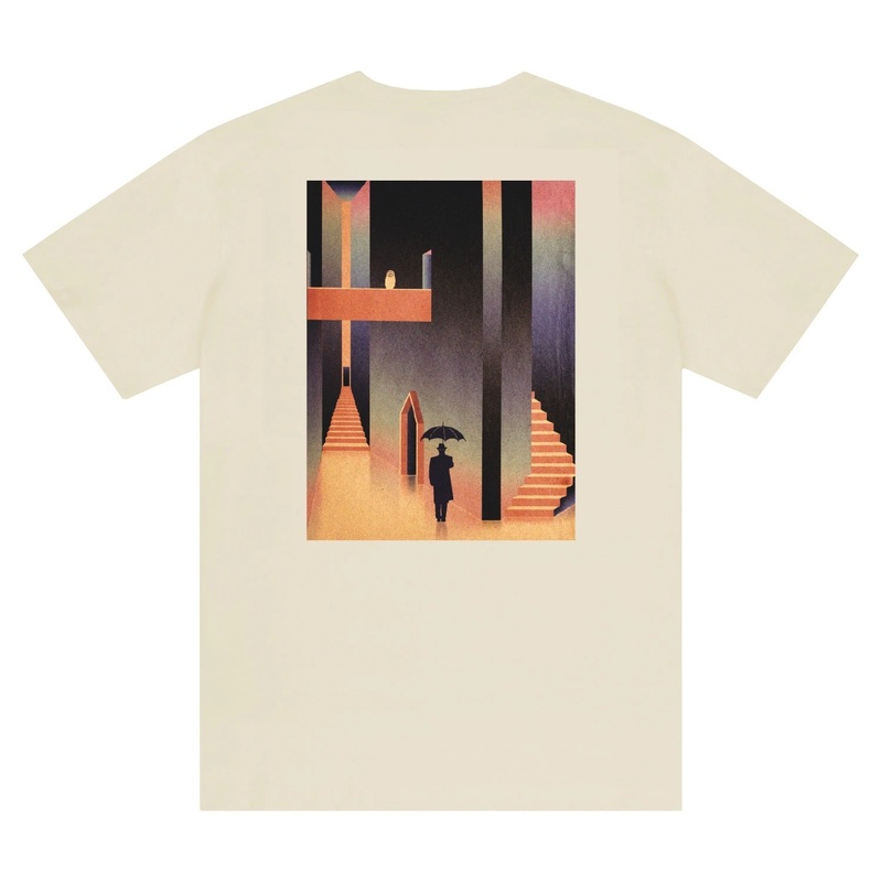Picture Show Visitors T Shirt Cream S