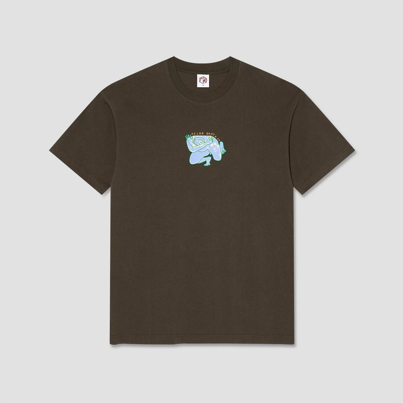 Polar Shy Bow T-Shirt Brown X-Small