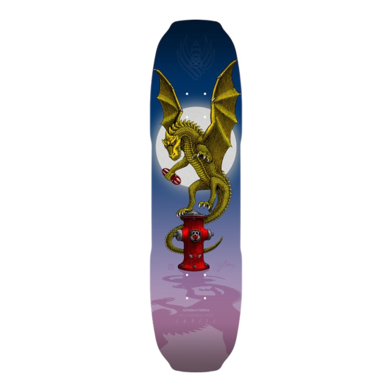 Powell Peralta Pro Andy Anderson Baby Heron (Vajra) FLIGHT Skateboard Deck – 8.4 8.4