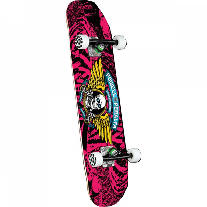 Powell Peralta Winged Ripper 7.0″ White/Pink Skateboard