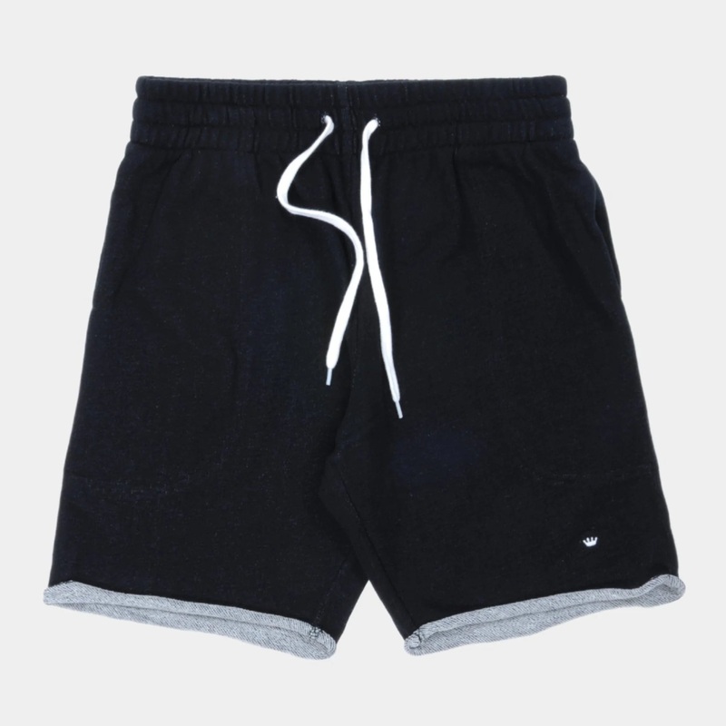 Prime Delux Track Icon 2 Shorts – Black Heather S