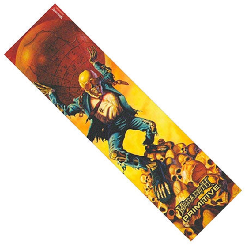 Primitive Skateboarding Primitive x Megadeth Worldwide Griptape Multi 9×33