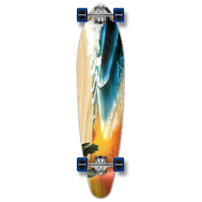 Punked Kicktail Beach Longboard Complete Complete