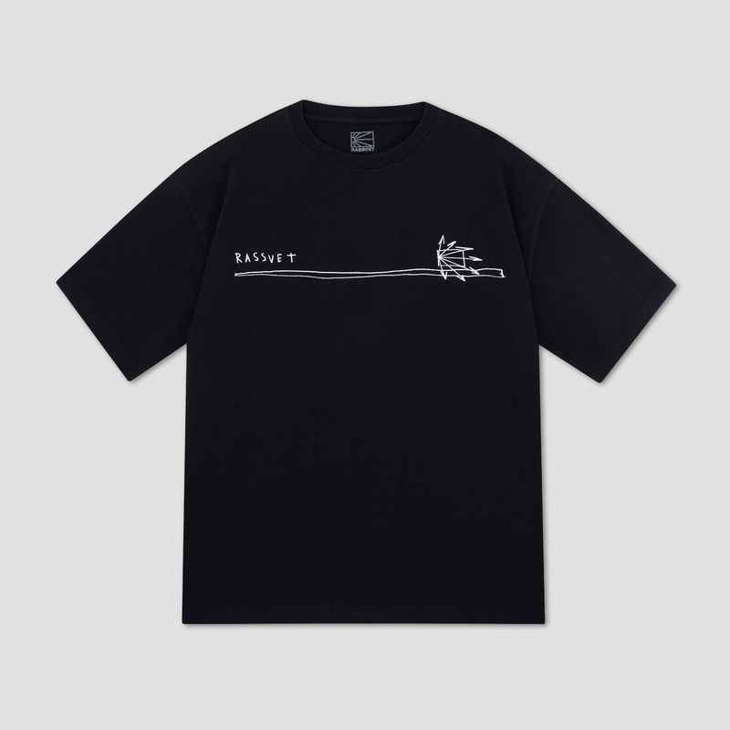 Rassvet x Rock Solid T-Shirt Black Small