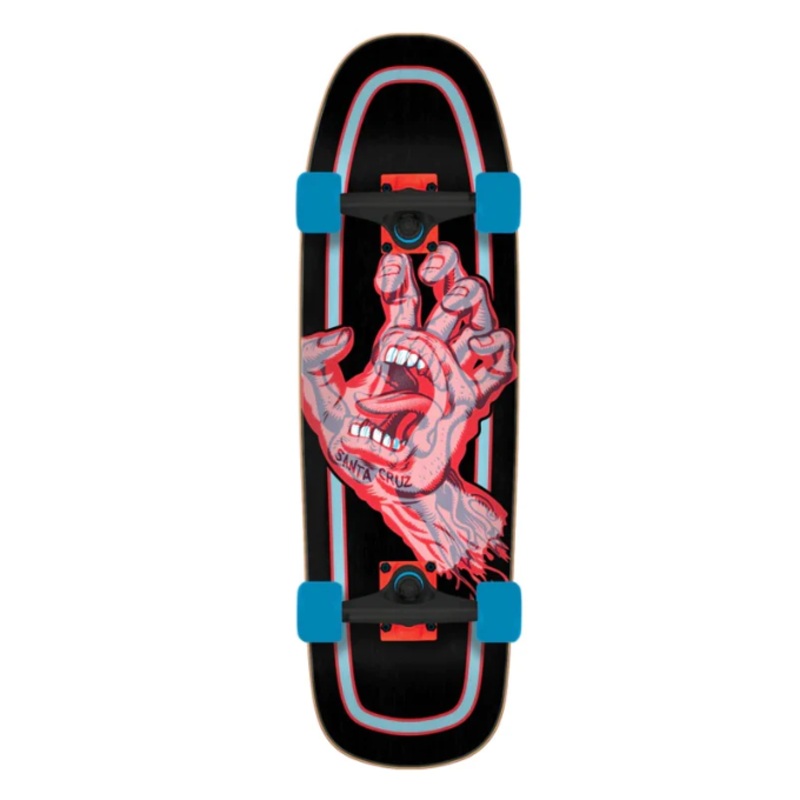 Santa Cruz Decoder Hand Cruzer Shaped Cruiser 9.5 in 9.5 in