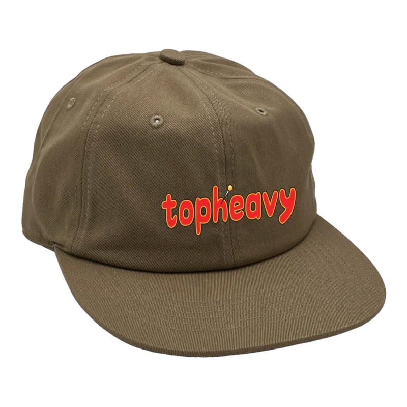 Top Heavy Entertainment Pinned 6 Panel Snapback Brown OS