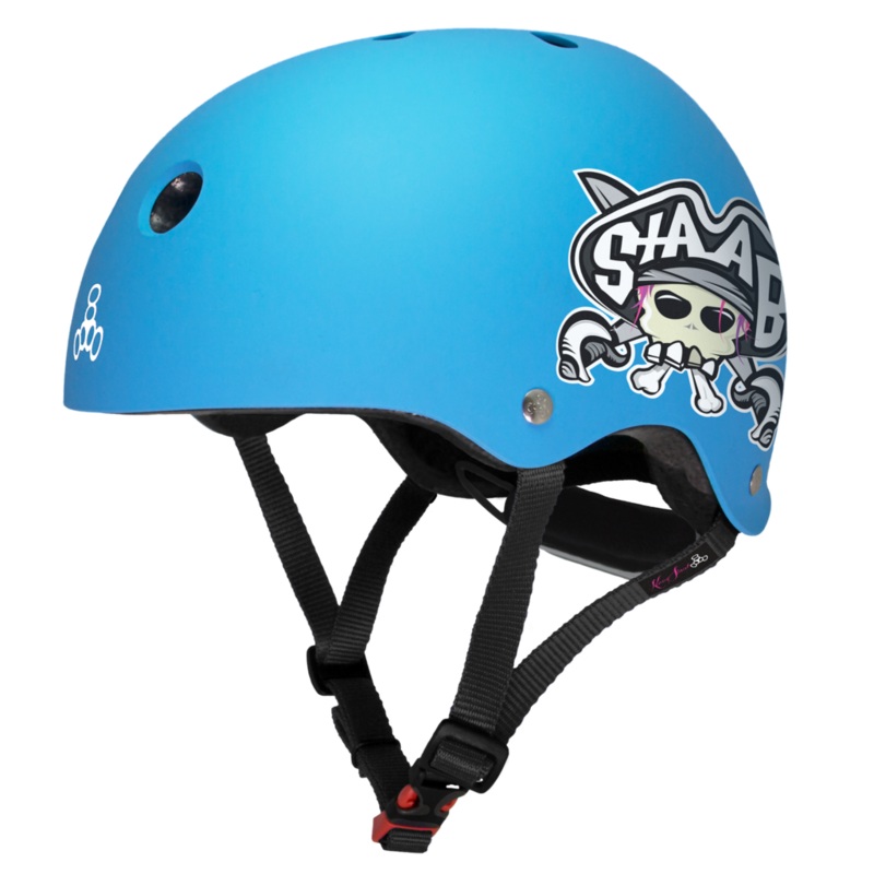 Triple Eight Kevin Staab Edition Lil 8 Skateboard Helmet Neon Pink