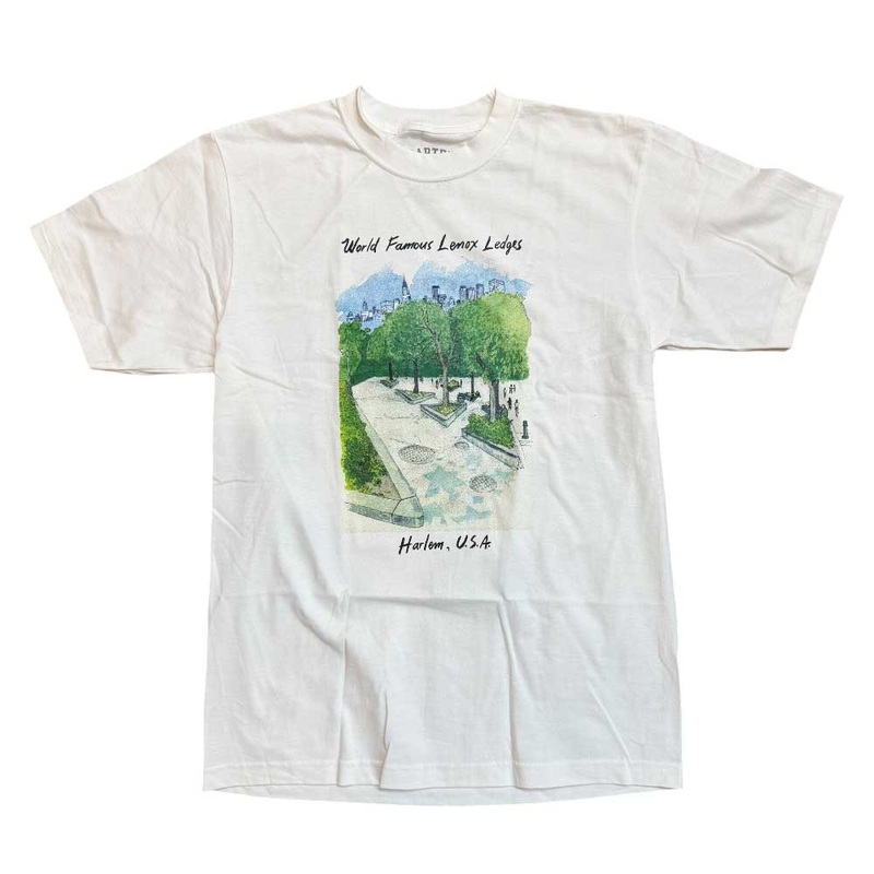 World Famous Lennox Ledges Tee Quartersnacks White SM