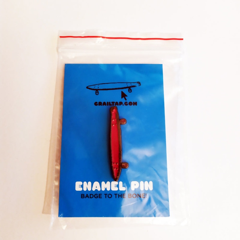 Crailtap Skateboards – Skate Pin – “70s board”