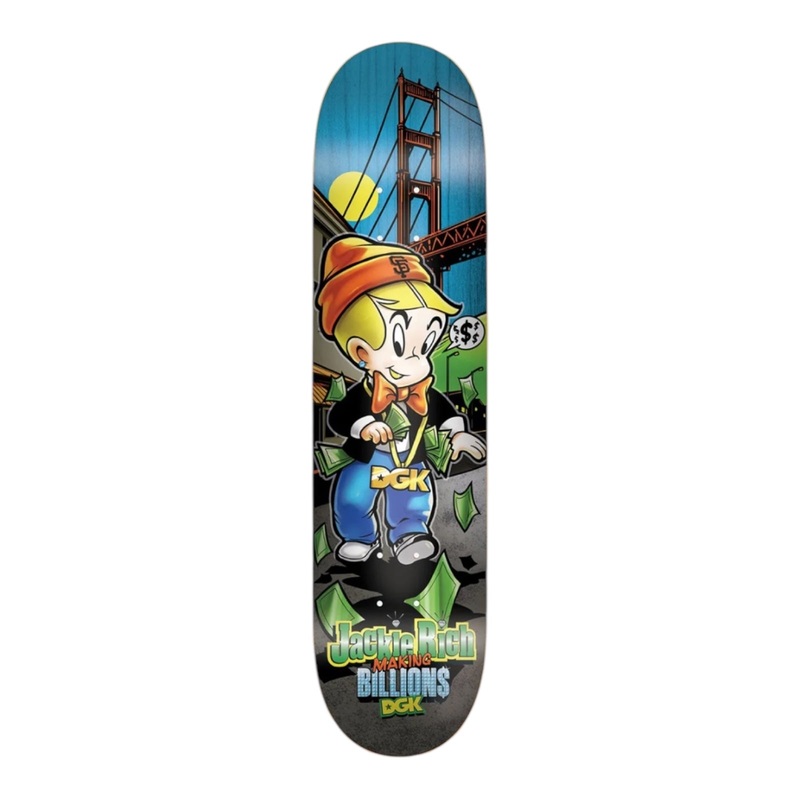 DGK BILLIONS CURTIN 8.38″ SKATEBOARD DECK 8.38