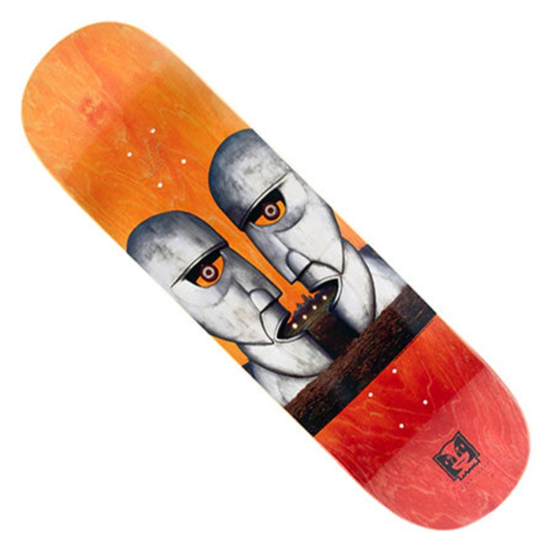 Habitat Pink Floyd Division Bells Deck Orange/ Red 8.75 x 32.25 WB:14.25