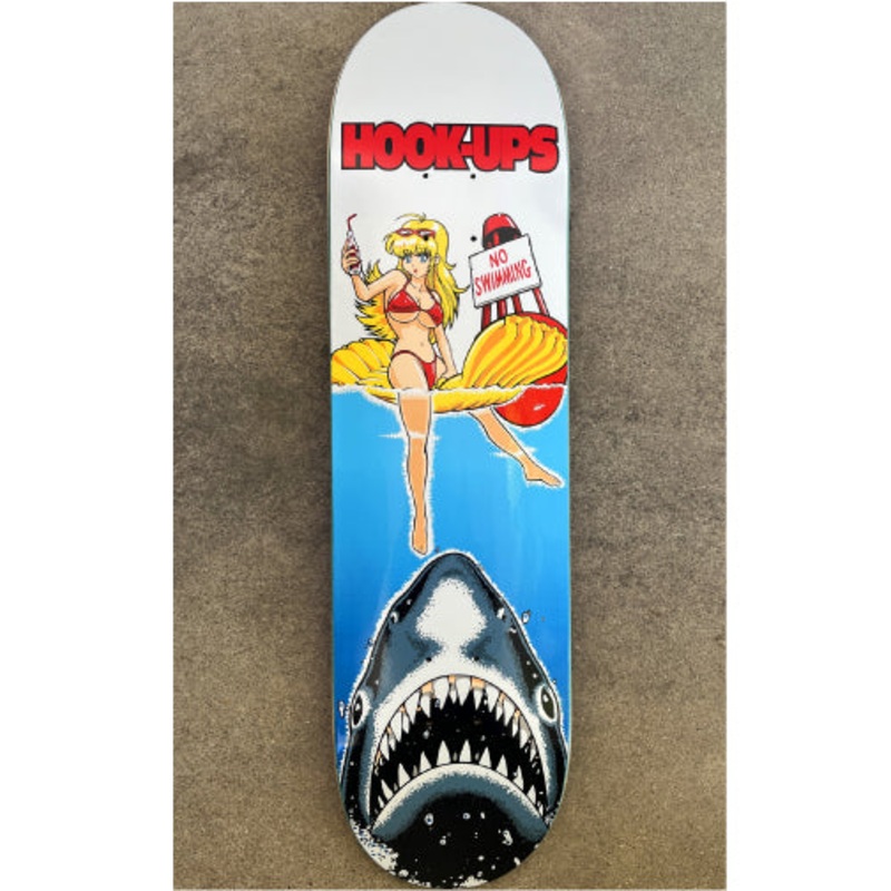 Hook-Ups No Swimming Skateboard Deck 8.25″ 8.25″