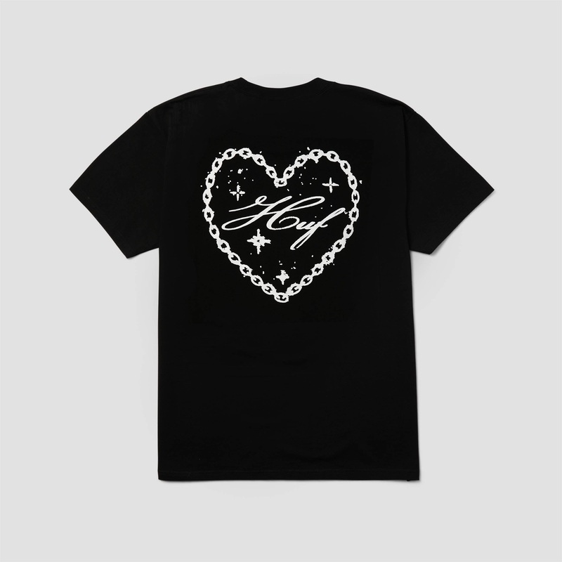Huf Be Mine T-Shirt Black Small