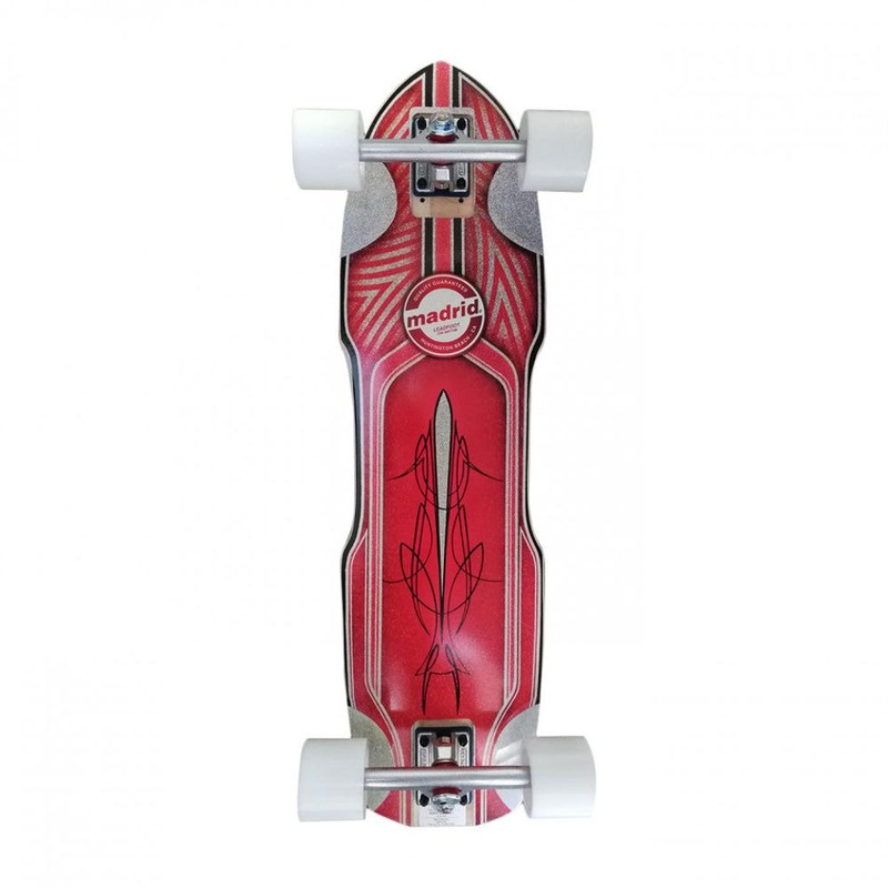 Madrid Pro Series Leadfoot 32.375″ Longboard Zak Maytum Deck