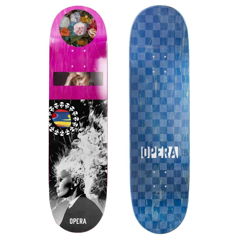 Opera Skateboards Bouquet Skateboard Deck 8.7″ Deck only 8.7