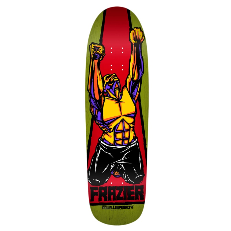 Powell Mike Frazier Yellow Man 2 Reissue 9.5″ Skateboard Deck 9.5″ WB 16.5″