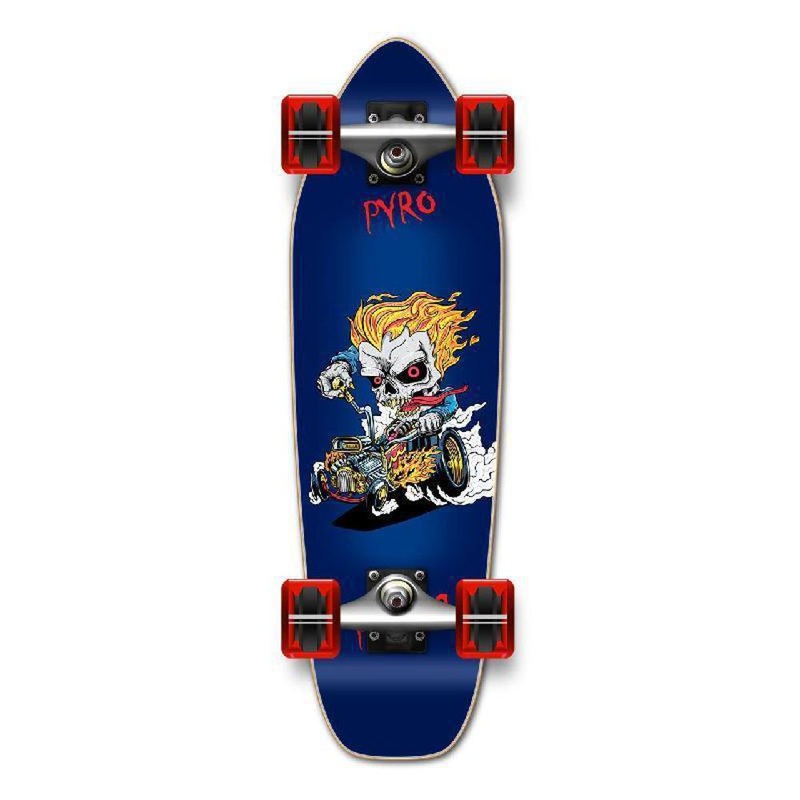 Punked Mini Cruiser Hot Rod Pyro Complete Complete