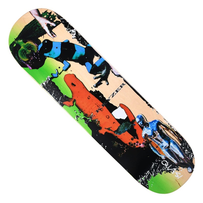 Quasi Bobby Dekeyzer Scram Deck Multicolor 8.5 x 32.125 WB:14.25