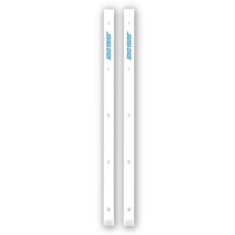 Santa Cruz Cell Block Slimline Rails White