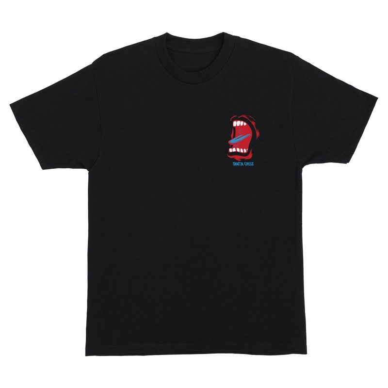 Screaming Connect Mens Santa Cruz T-Shirt Black S