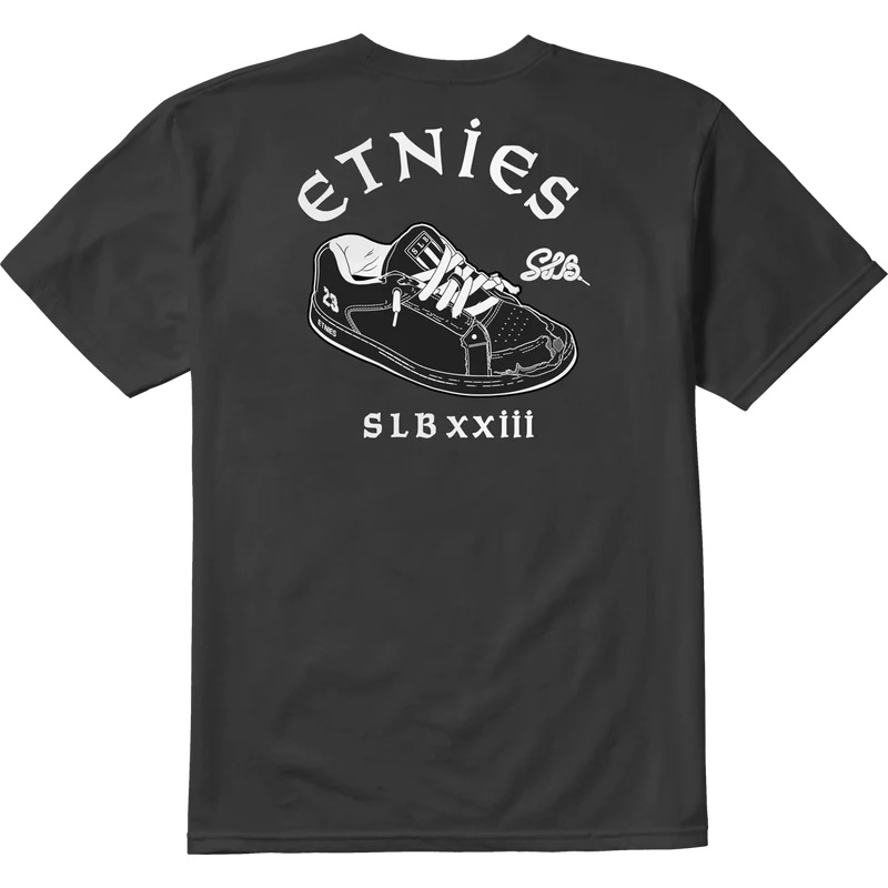 SLB X ETNIES TEE Small Black