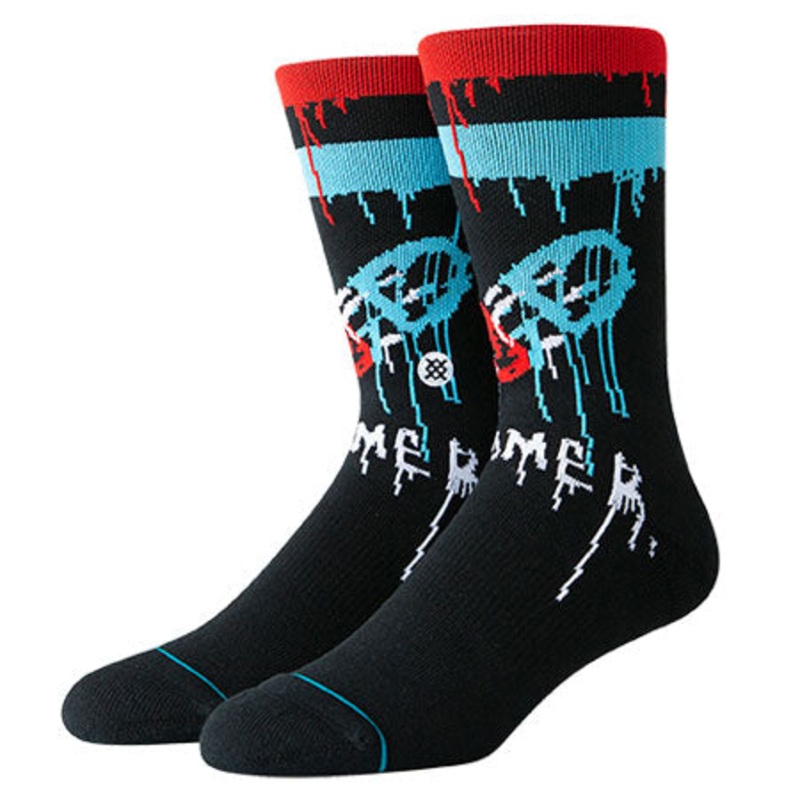 Stance The Bomb Socks Black Large